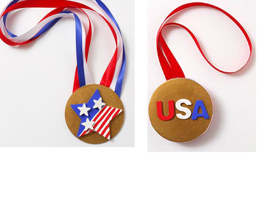 Kids Olympic Medal Project