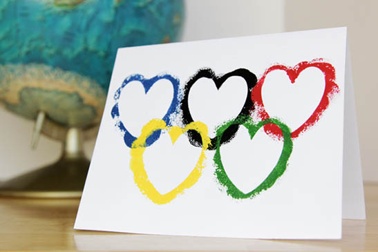 Olympic Rings Valentine