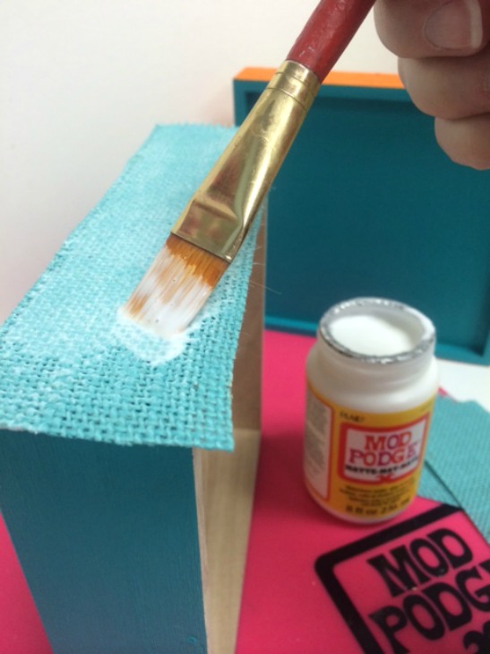 Painting Fabric with Matte Finish Chalk Type Paint - SuitePieces
