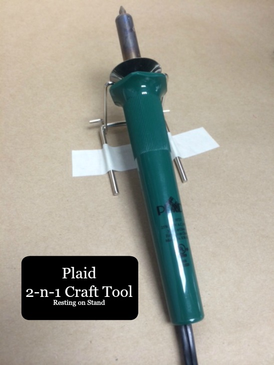 Plaid 2N1 Craft Tool Wood Burner/Stencil Cutter
