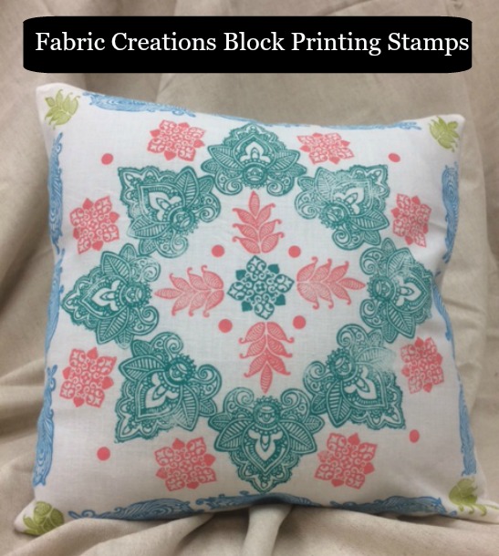 How to Use Fabric Creations Block Printing Stamps and Fabric Inks!