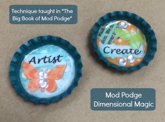 the DIY: BOOK OF SPELLS WITH MOD PODGE