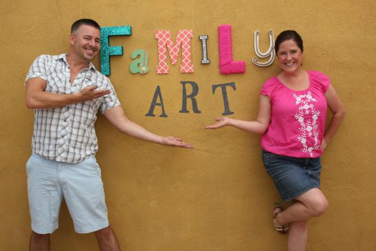 Easy DIY Family Wall Art Ideas