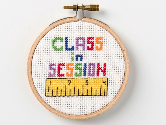 Class In Session: Back to School Free Cross Stitch Pattern