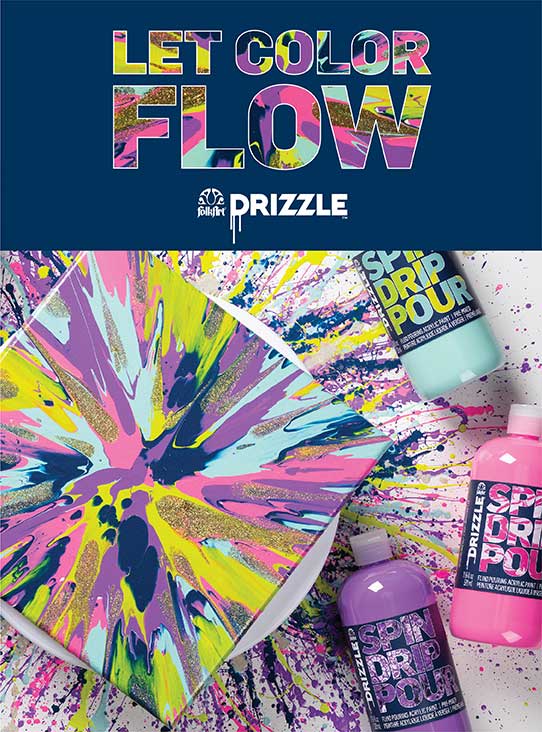 Shop Drizzle Acrylic Pour Paint - Let The Color Flow!