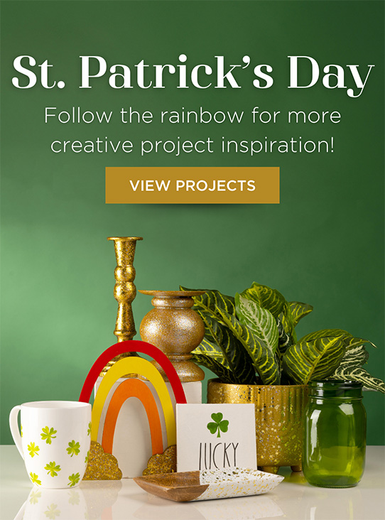 Browse Our St. Patrick's Day projects and inspiration!