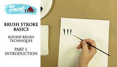 Brush Stroke Basics: Round Brush Techniques pt. 1, Intro