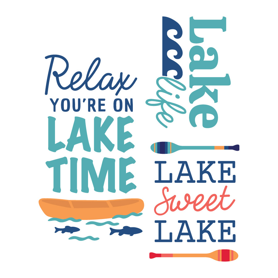 Lake Phrases and Icons