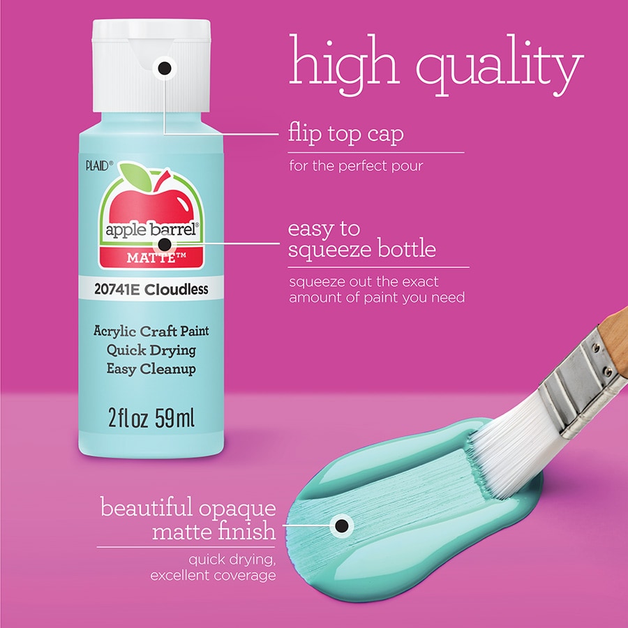 Apple Barrel ® Pastel Perfection, 16pc Kit - 13704
