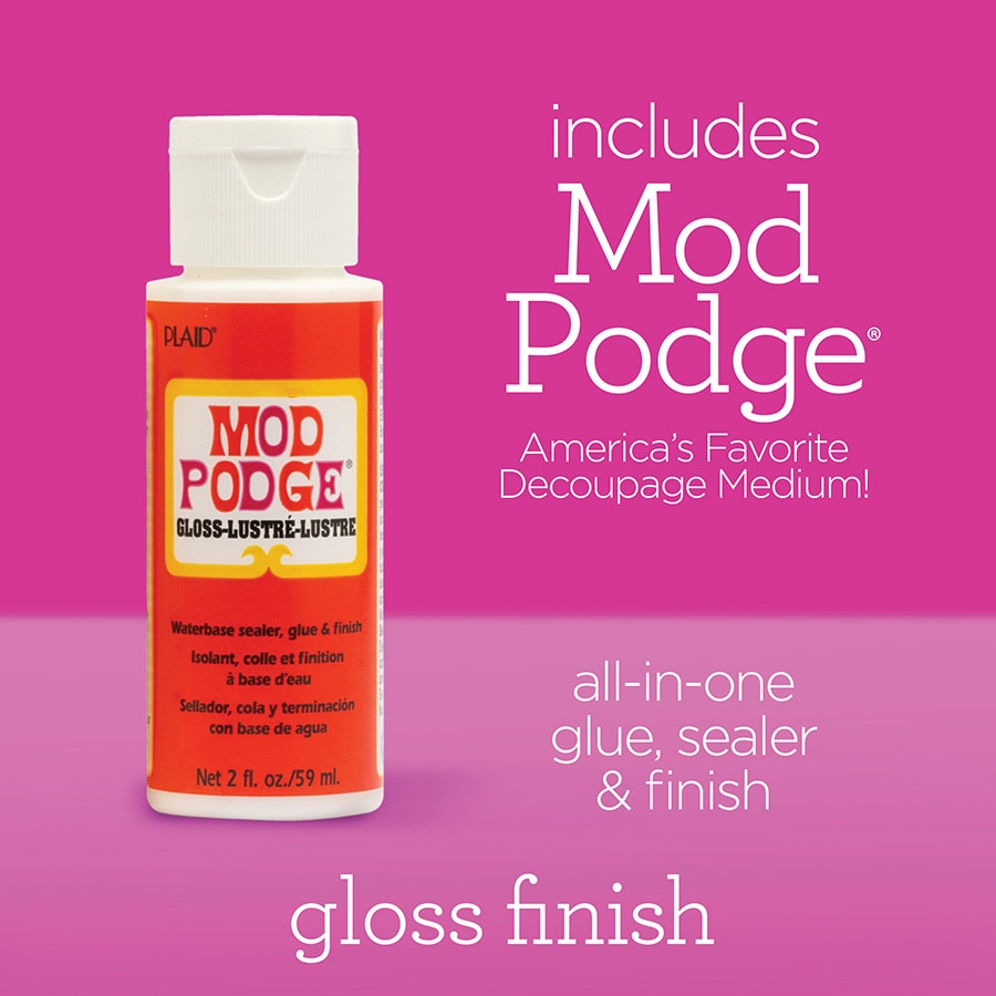 Apple Barrel ® Fall Colors 16pc Paint Kit with Mod Podge Gloss - 96426