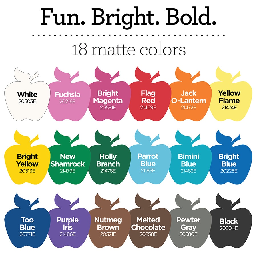 Apple Barrel ® Colors Acrylic Paint 18 Color Set - PROMOABI