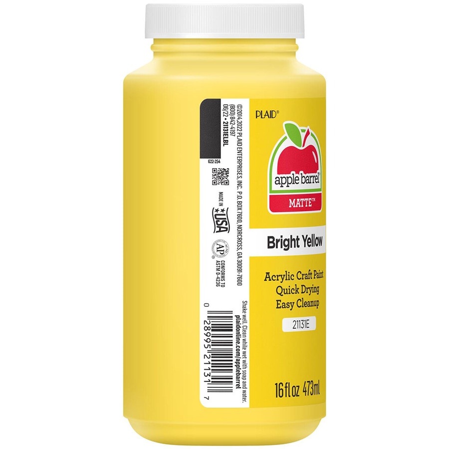 Apple Barrel ® Colors - Bright Yellow, 16 oz. - 21131