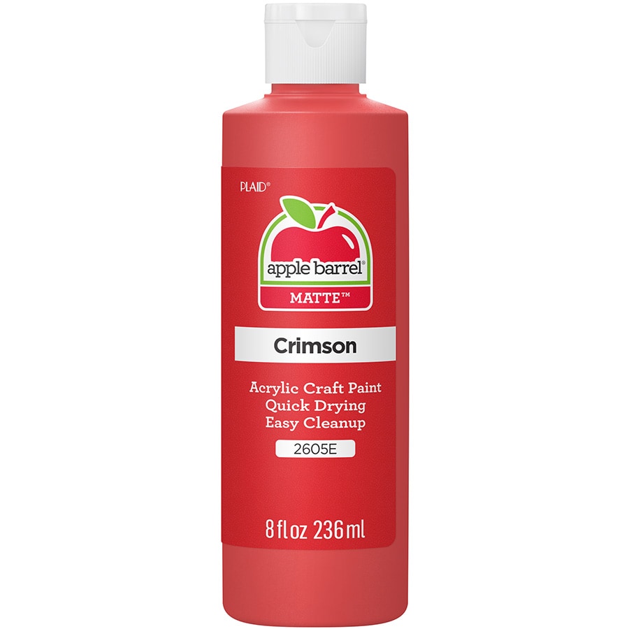 Apple Barrel ® Colors - Crimson, 8 oz. - K2605