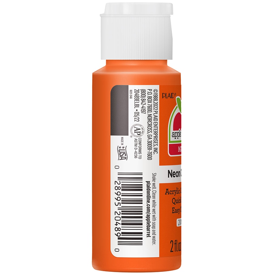 Apple Barrel ® Colors - Neon Orange, 2 oz. - 20489