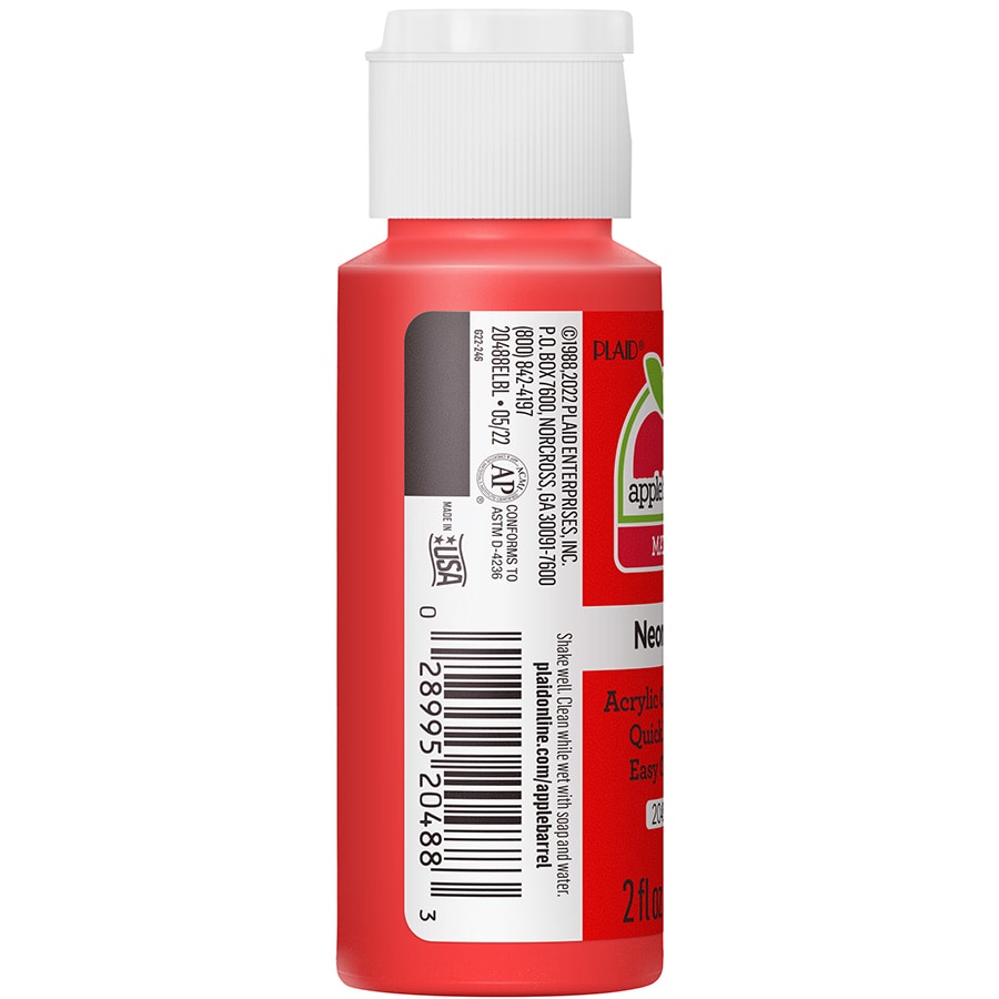 Apple Barrel ® Colors - Neon Red, 2 oz. - 20488
