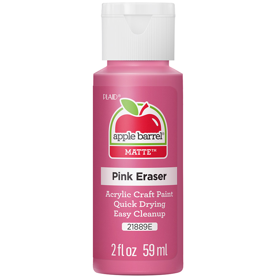 Apple Barrel ® Colors - Pink Eraser, 2 oz. - 21889