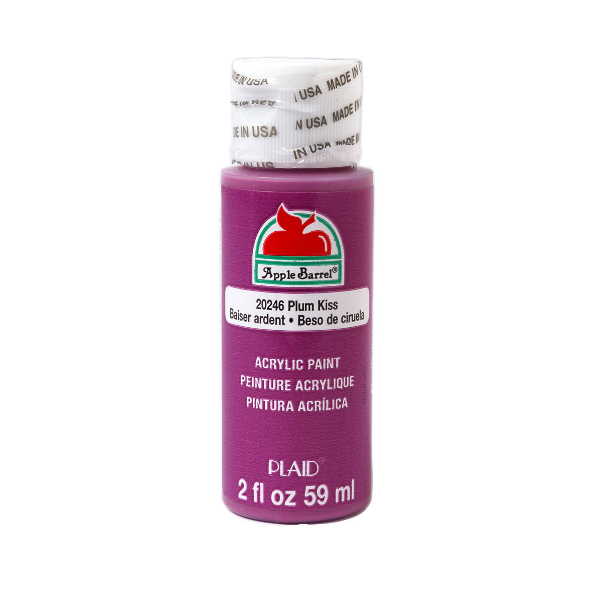 Apple Barrel ® Colors - Plum Kiss, 2 oz. - 20246