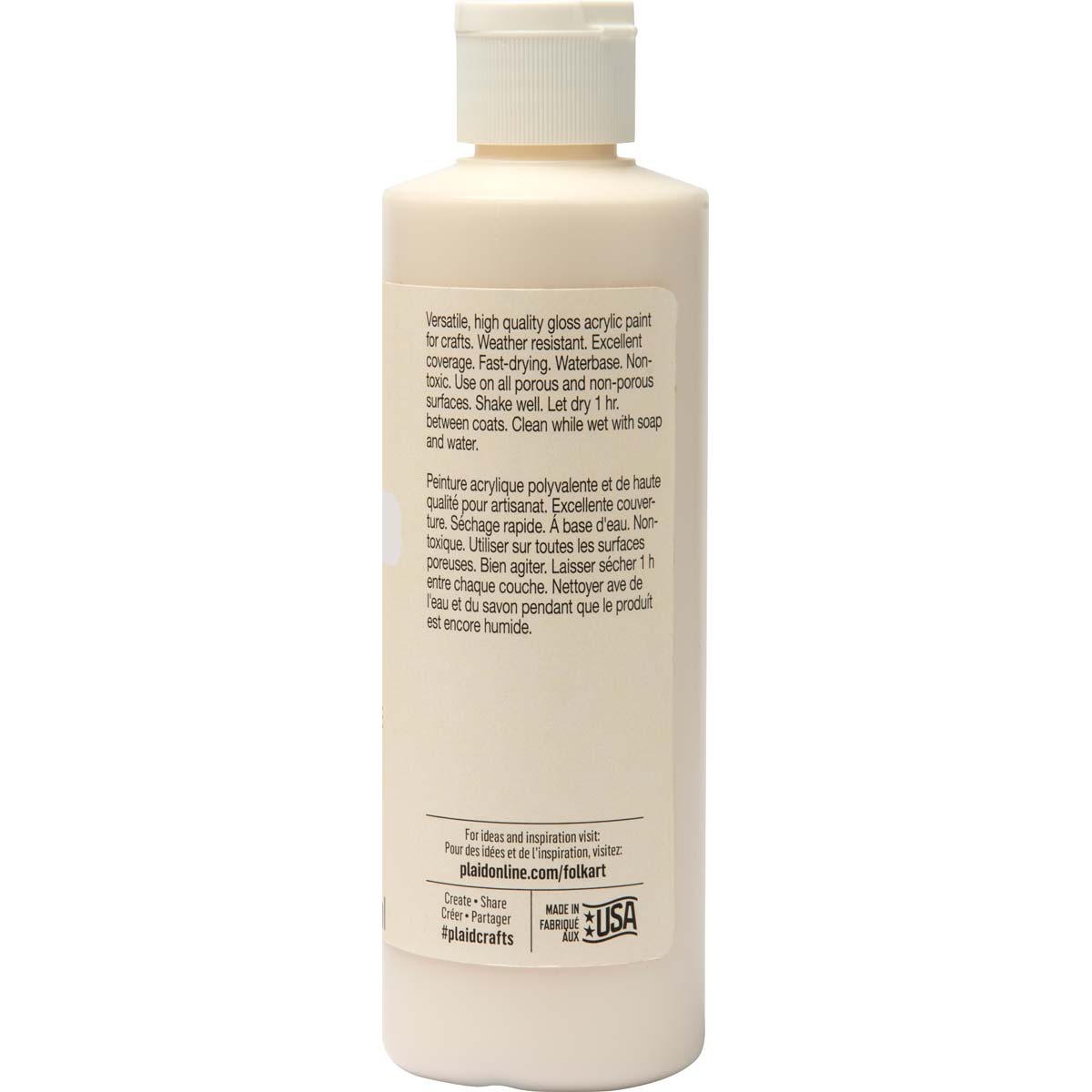 Apple Barrel ® Gloss™ - Antique White, 8 oz. - 21063