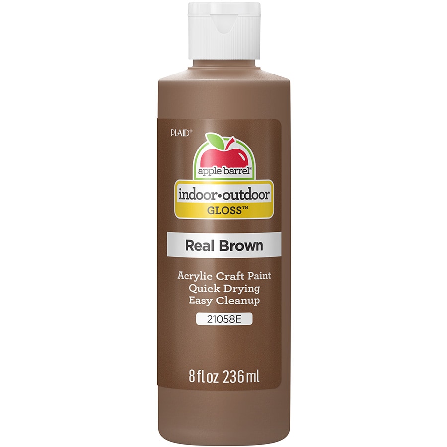 Apple Barrel ® Gloss™ - Real Brown, 8 oz. - 21058E