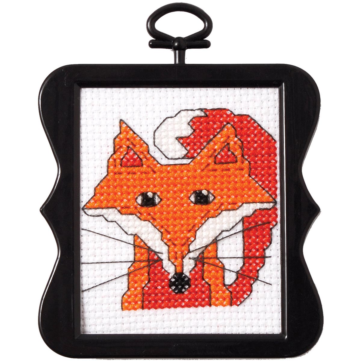 Bucilla ® Counted Cross Stitch - Beginner Stitchery - Mini - Fox - 46151