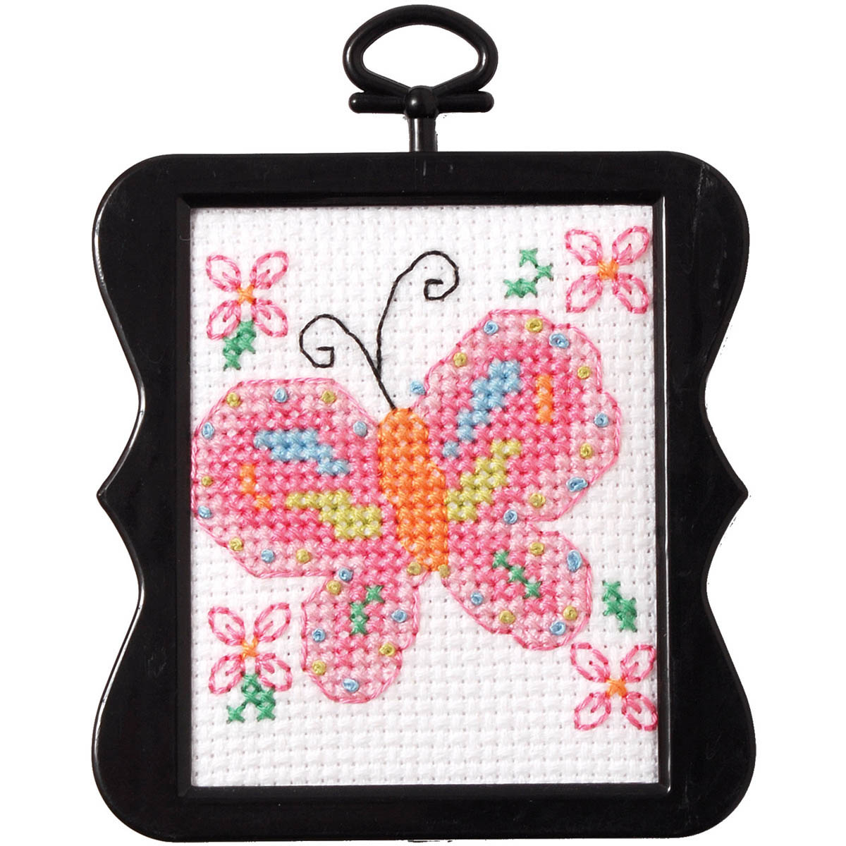 Bucilla ® Counted Cross Stitch - Beginner Stitchery - Mini - Butterfly - 46150