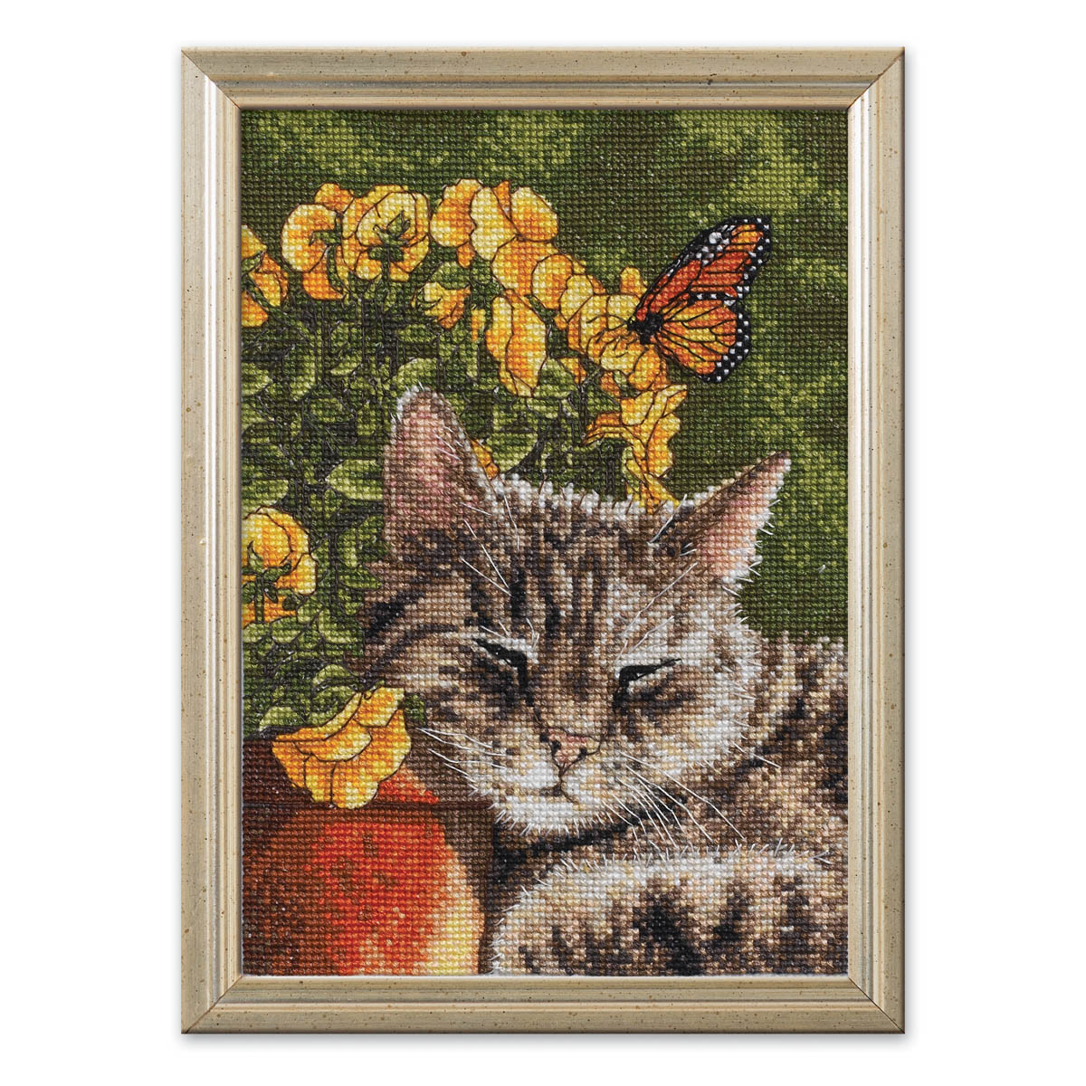 Bucilla ® Counted Cross Stitch - Picture Kits - Mini - Afternoon Nap - WM45700