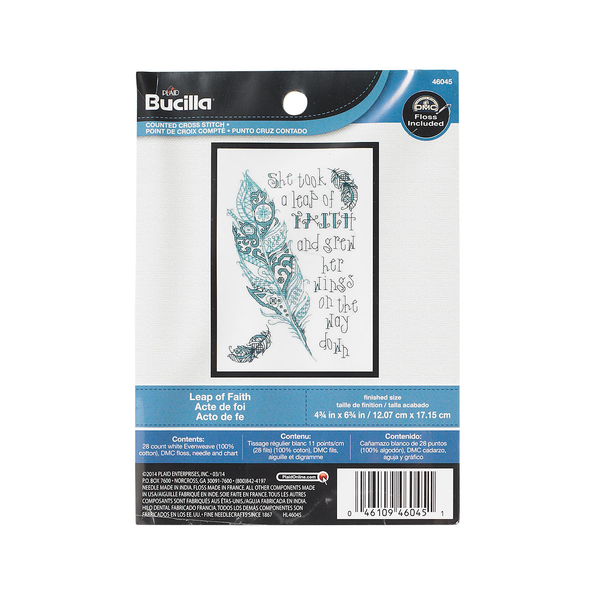 Bucilla ® Counted Cross Stitch - Picture Kits - Mini - Leap of Faith - 46045