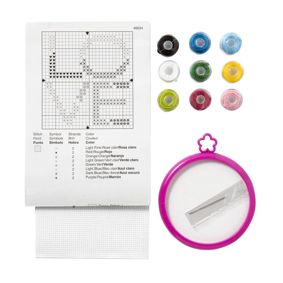 Bucilla ® My 1st Stitch™ - Counted Cross Stitch Kits - Mini - Love - 46034