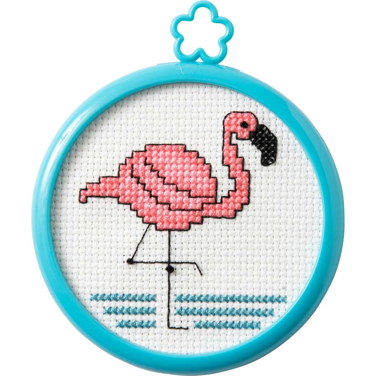 Bucilla ® My 1st Stitch™ - Counted Cross Stitch Kits - Mini - Tropical Flamingo - 47814E