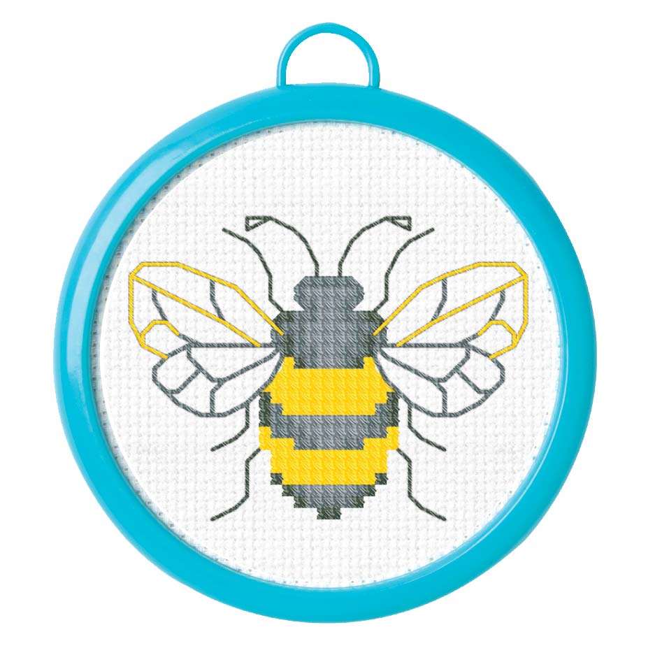 Bucilla ® My 1st Stitch™ - Counted Cross Stitch Kits - Mini - Bee - 49356E