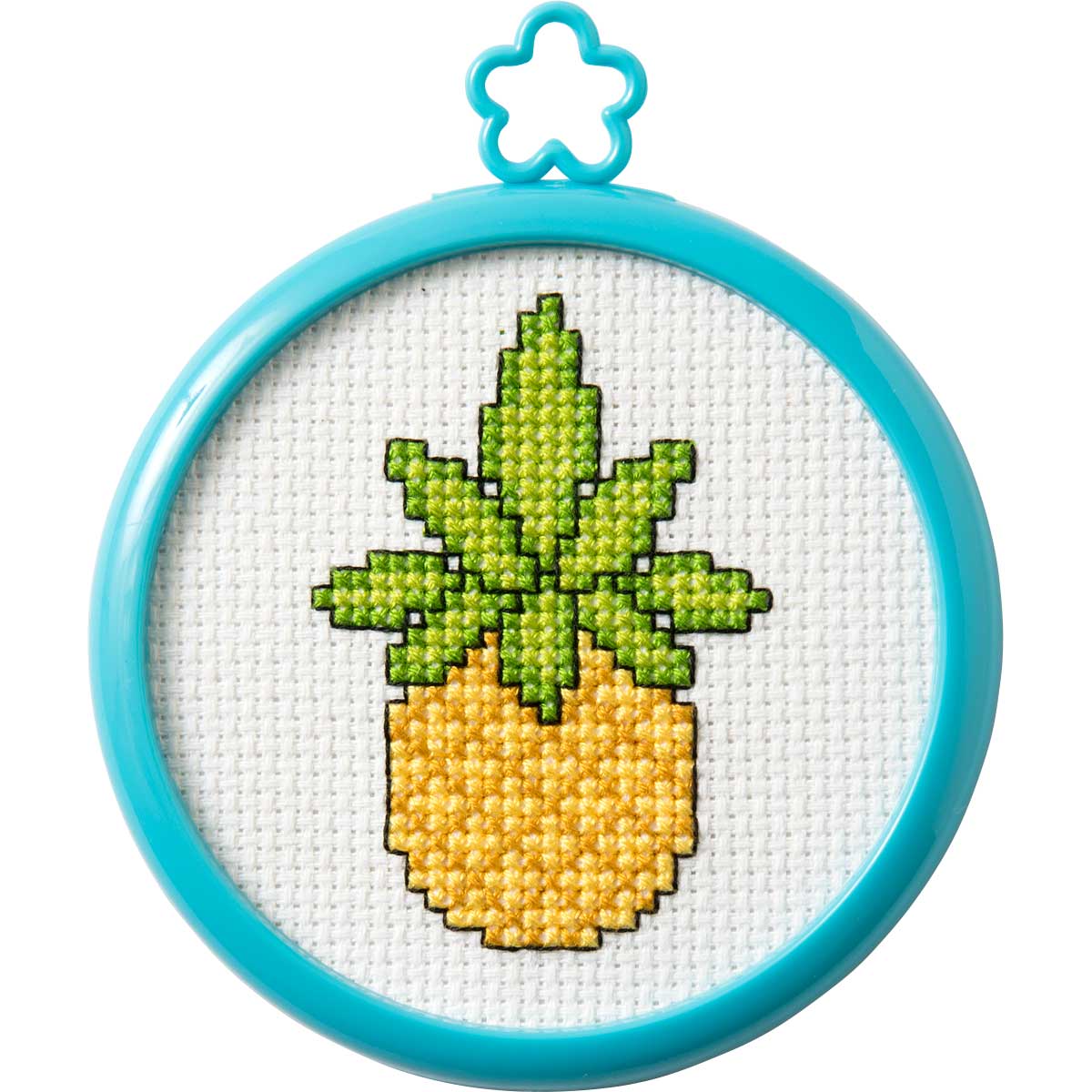 Bucilla ® My 1st Stitch™ - Counted Cross Stitch Kits - Mini - Tropical Pineapple - WM47815E