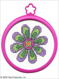 Bucilla ® My 1st Stitch™ - Counted Cross Stitch Kits - Mini - Flower - 45444