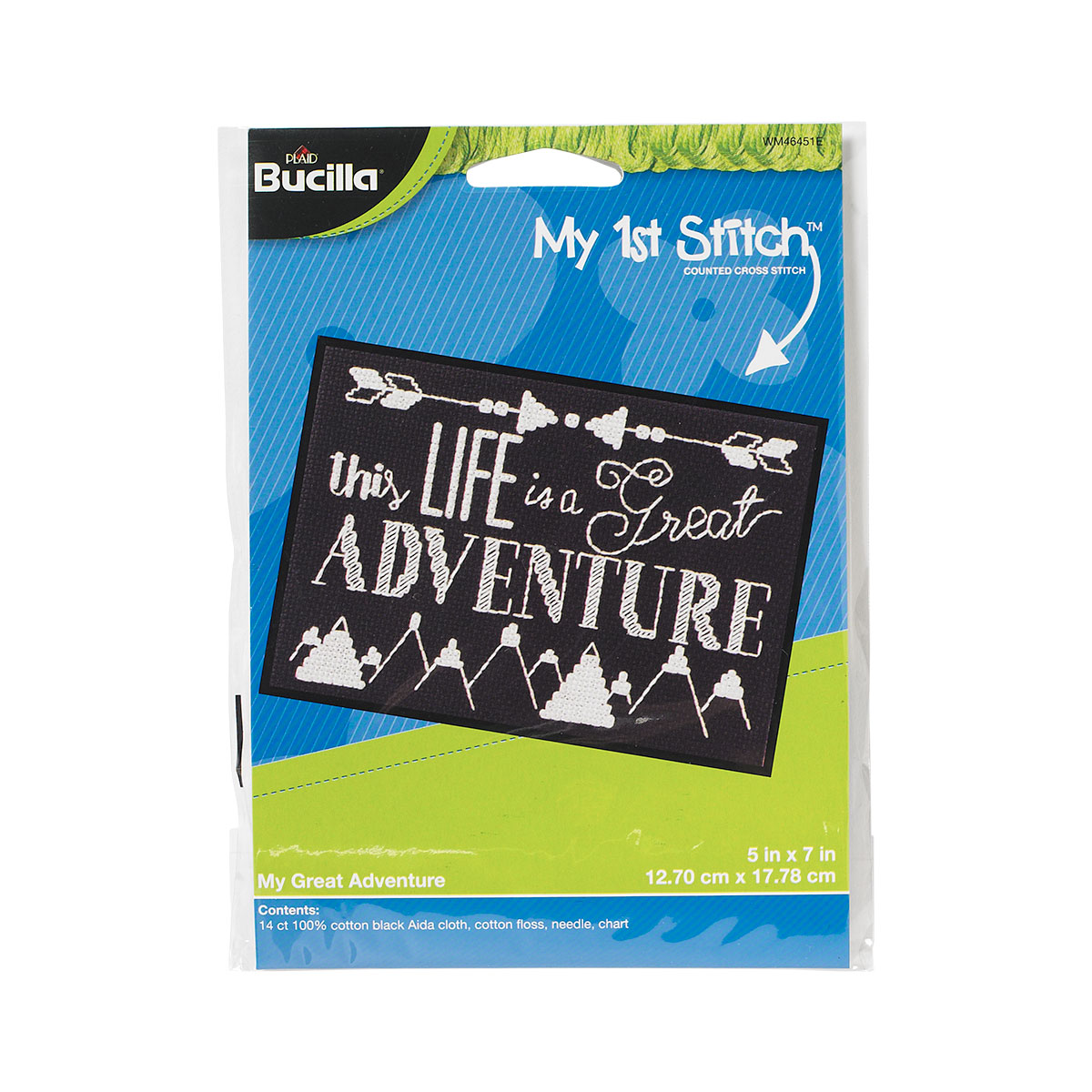 Bucilla ® My 1st Stitch™ - Counted Cross Stitch Kits - My Great Adventure - WM46451E