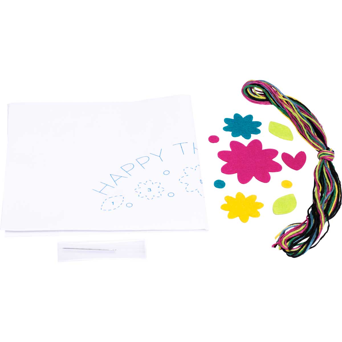 Bucilla ® My 1st Stitch™ - Stamped Cross Stitch Kits - Happy Thoughts - 47818E