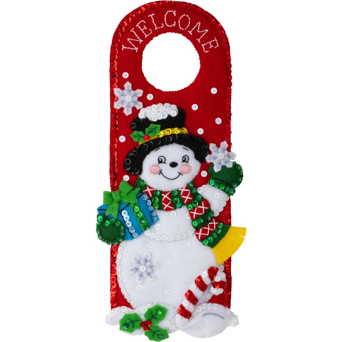 Bucilla ® Seasonal - Felt - Home Decor - Door Hangers - Holiday - 89471E