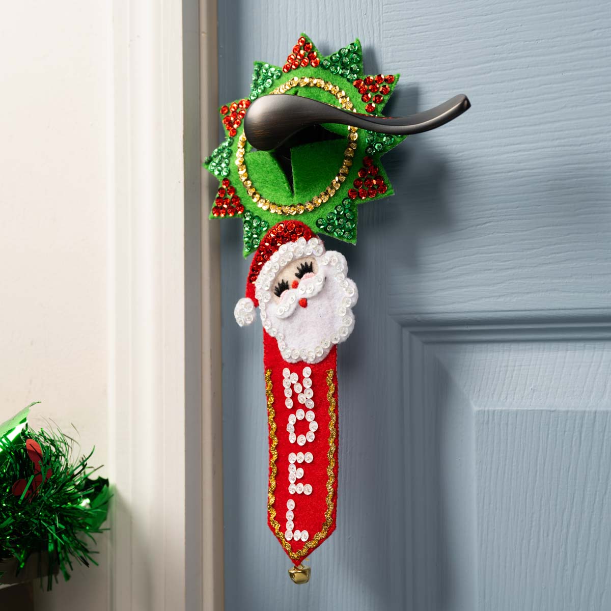 Bucilla ® Seasonal - Felt - Home Decor - Door Hangers - Jolly Noel - 89538E