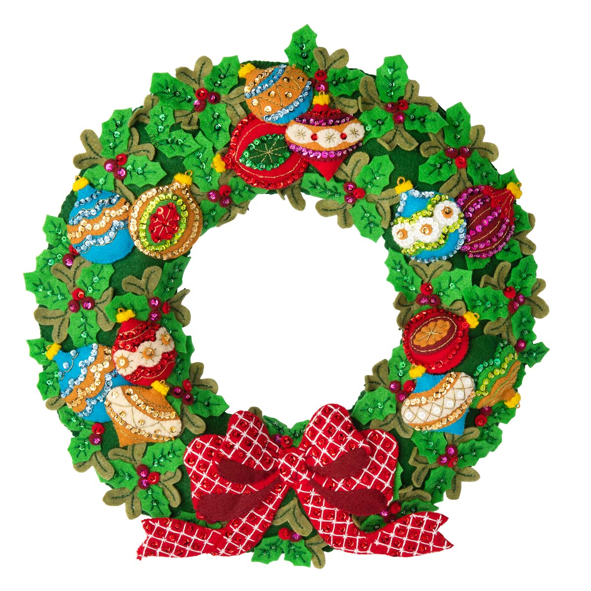 Bucilla ® Seasonal - Felt - Home Decor - Ornament Wreath - 89297E