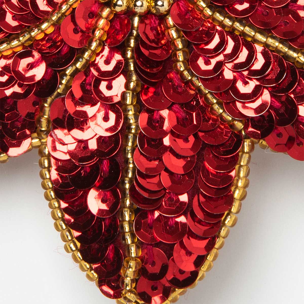 Bucilla ® Seasonal - Felt - Ornament Kits - Glitzy Poinsettia - 89216E