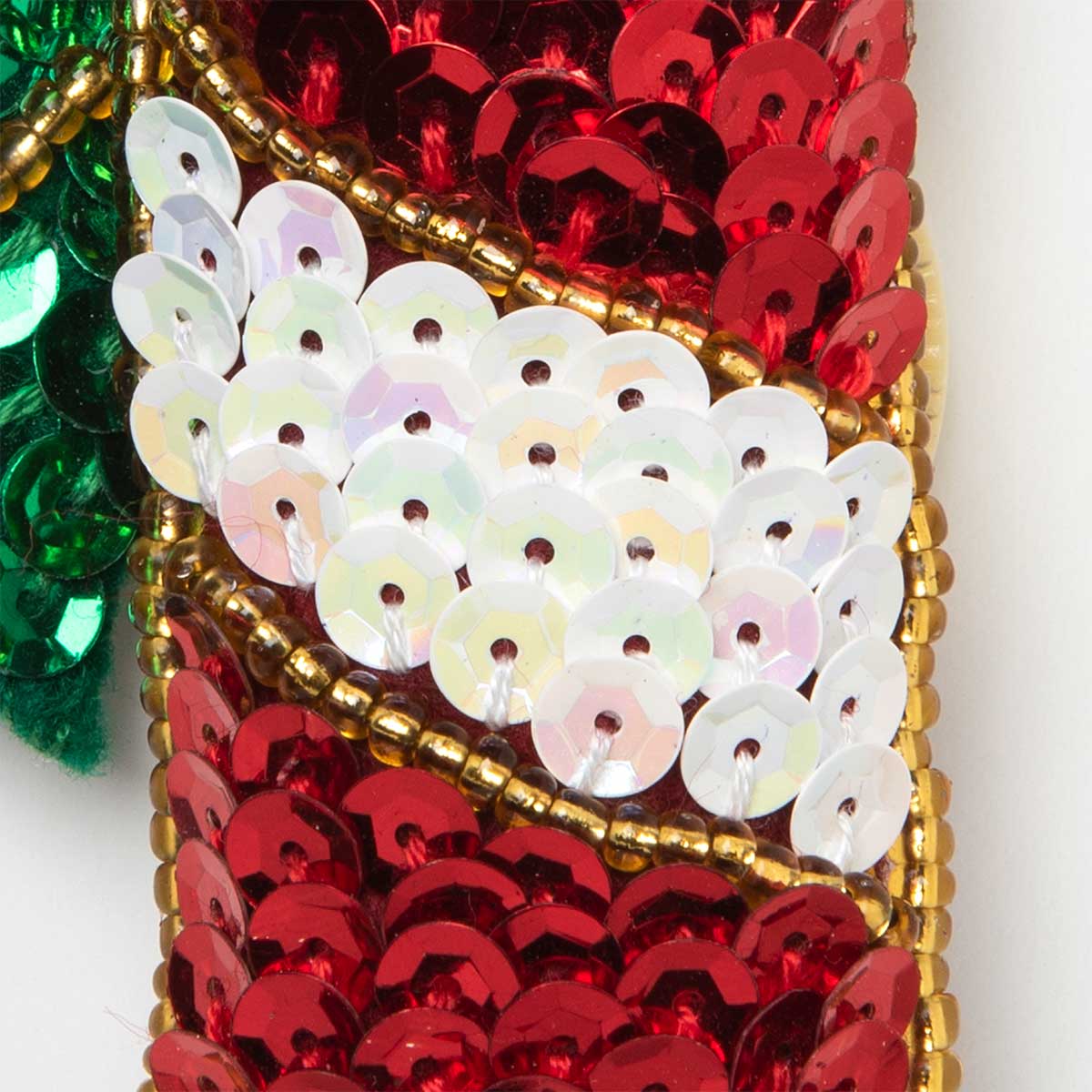 Bucilla ® Seasonal - Felt - Ornament Kits - Glitzy Poinsettia - 89216E