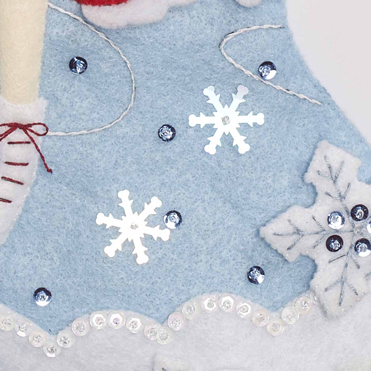 Bucilla ® Seasonal - Felt - Stocking Kits - A Christmas Skate - 86979E