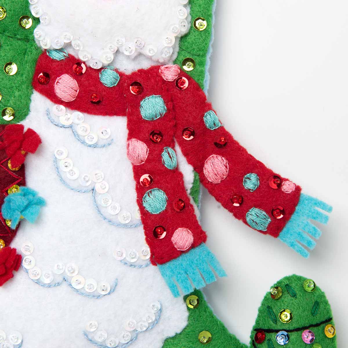 Bucilla ® Seasonal - Felt - Stocking Kits - Christmas Llama - 89230E