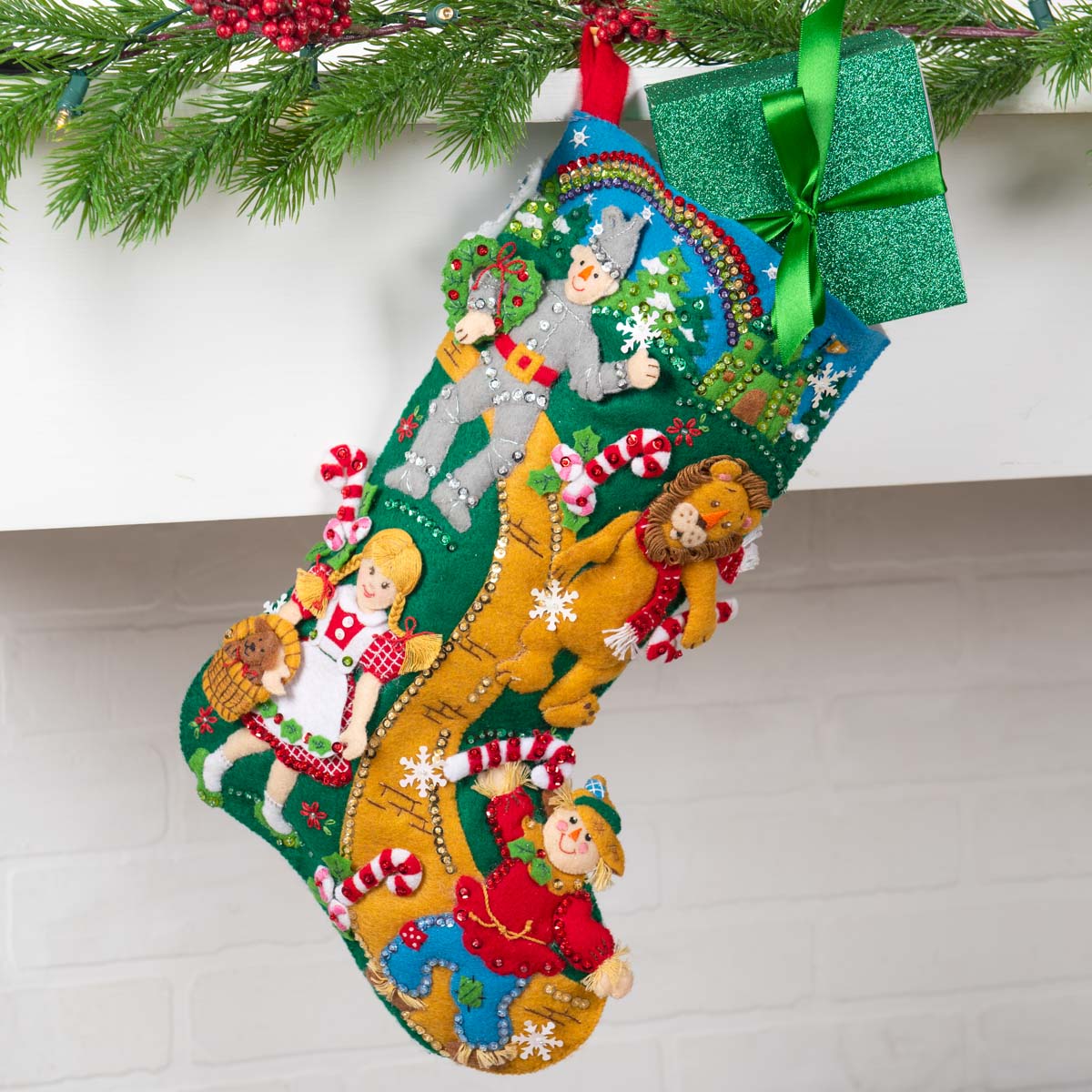 Bucilla ® Seasonal - Felt - Stocking Kits - Christmas in Oz - 89246E