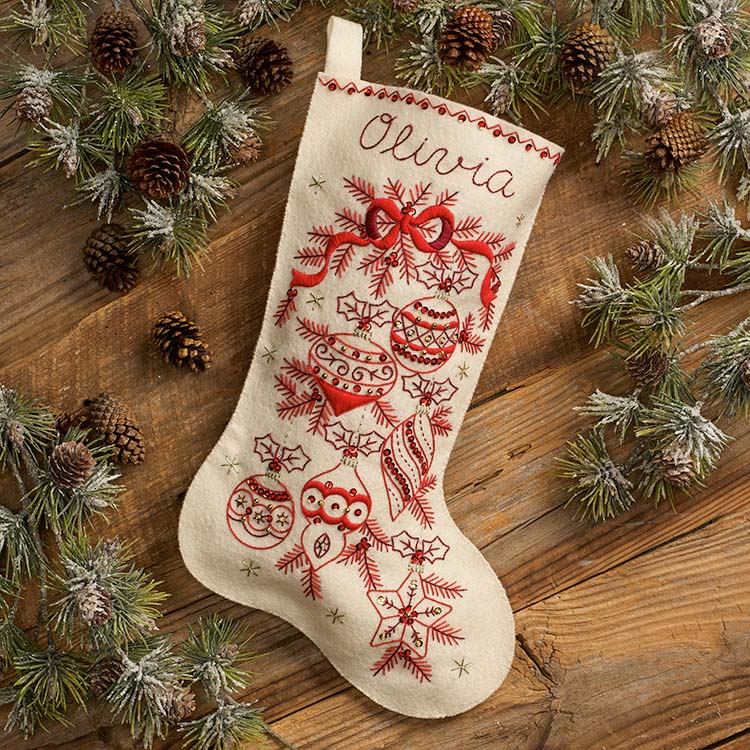 Bucilla ® Seasonal - Felt - Stocking Kits - Classic Christmas - 89532E