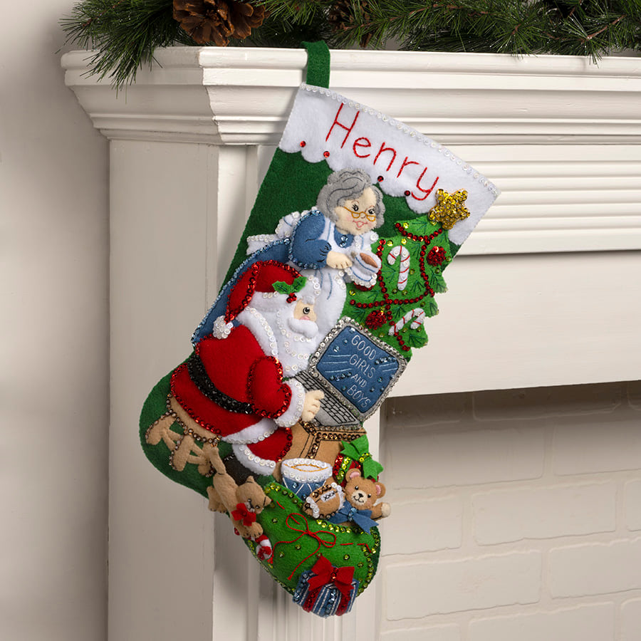 Bucilla ® Seasonal - Felt - Stocking Kits - Emails to Santa - 89559E