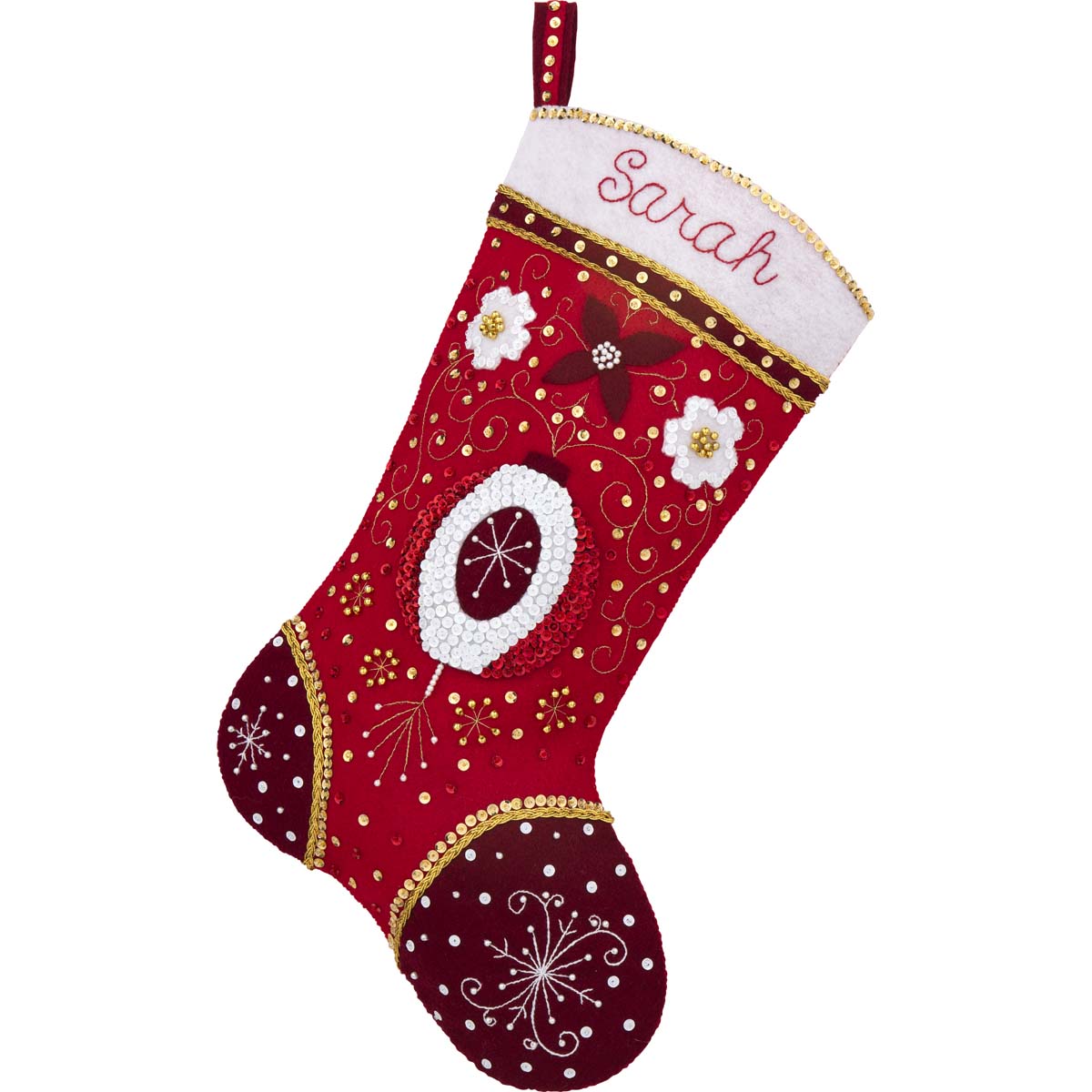 Bucilla ® Seasonal - Felt - Stocking Kits - Holiday Elegance - 89068E