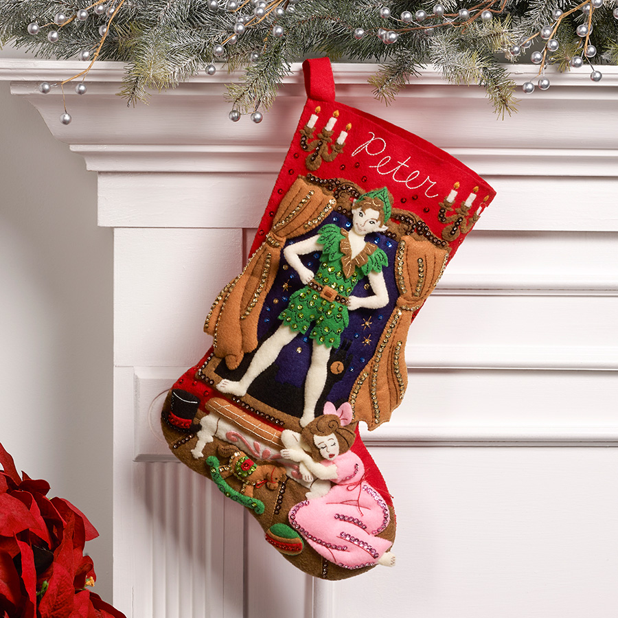 Bucilla ® Seasonal - Felt - Stocking Kits - Neverland Christmas - 89305E