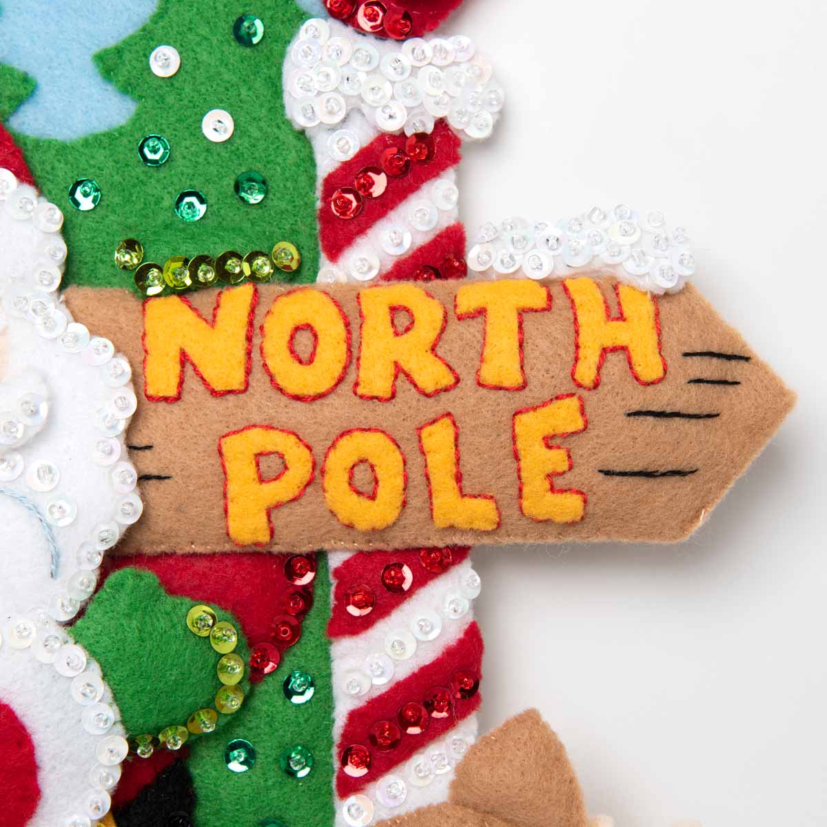 Bucilla ® Seasonal - Felt - Stocking Kits - North Pole Santa - 89228E