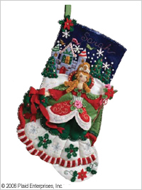 Bucilla ® Seasonal - Felt - Stocking Kits - Princess - 86140