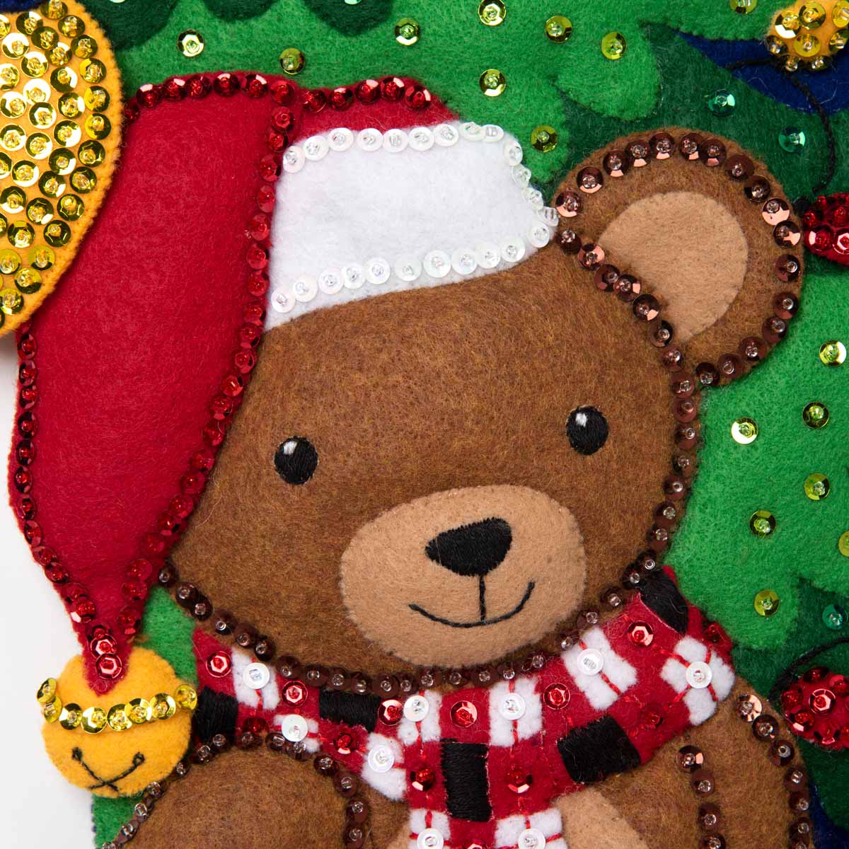 Bucilla ® Seasonal - Felt - Stocking Kits - Teddy Bear - 89231E