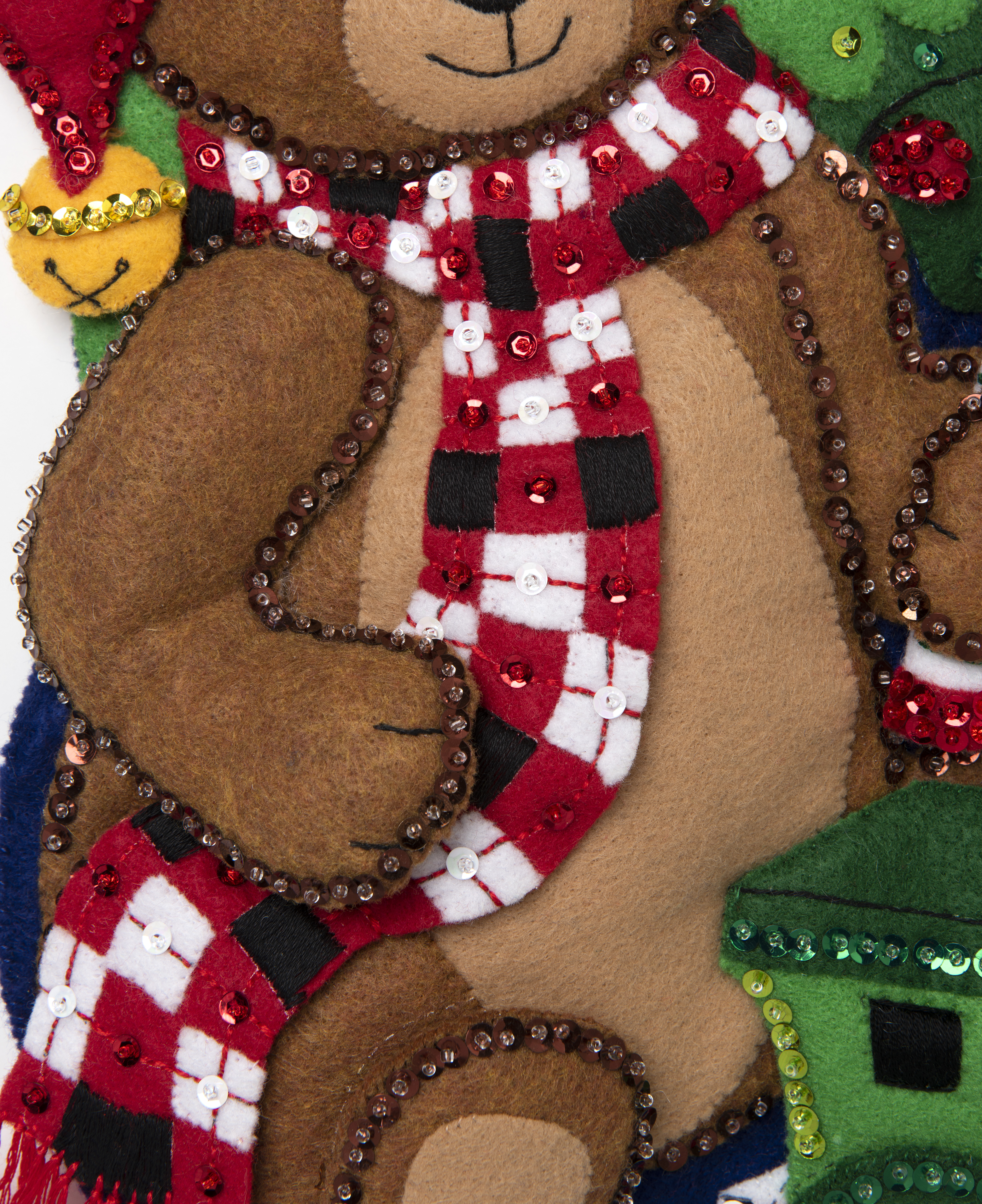 Bucilla ® Seasonal - Felt - Stocking Kits - Teddy Bear - 89231E